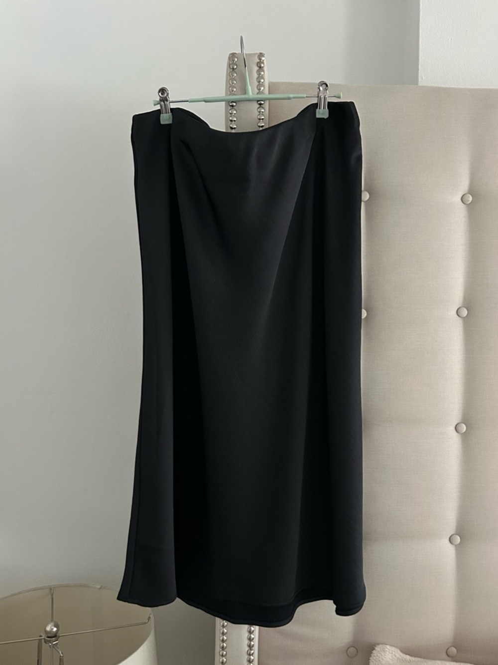 New Lane Bryant black midi skirt